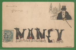 54 - Meurthe Et Moselle - Nancy - Carte Peu Courante - Illustration De André Dupuis En 1904 - Jambes Avec Bas ( Etat ) - Nancy
