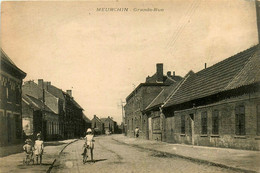 Meurchin * La Grande Rue Du Village * Villageois - Other & Unclassified