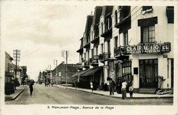 Merlimont Plage * Avenue De La Plage * Le Central Hôtel Restaurant - Andere & Zonder Classificatie