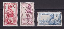D 435 / COLONIE / GUYANE N° 169/171 NEUF** COTE 6€ - Unused Stamps