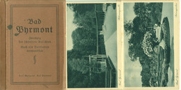 Bad Pyrmont Bei Hameln ~1920 Alter Leporello - Umschlag Mit 10 Aneinander Hängenden Postkarten - Bad Pyrmont