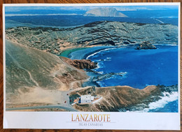 ILES CANARIES, ISLAS CANARIAS LANZAROTE, EL GOLFO, Lago Verde - Volcan, Côte Ouest, Lave Volcanique, Lac Vert - Lanzarote