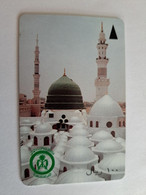 SAUDI ARABIA  GPT /PLESSEY  100 RIYALS / SAU 10  GREAT MOSQUE MEDINA /   SAUDE   Fine USED **   ** 10525 ** - Arabia Saudita