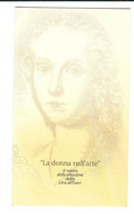 C&C 3781 FOLDER VUOTO PER SCHEDE EUROPA CARD SHOW 2003 - DONNA NELL' ARTE G 1695 - Other & Unclassified