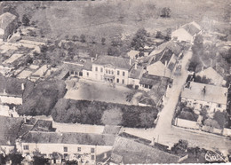 JUZENNECOURT VUE AERIENNE ,AU CENTRE ECOLE ET MAIRIE   REF 76104 - Juzennecourt