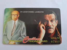 ST LUCIA    $ 53/US 20   CABLE & WIRELESS  STL-233A   233CSLA       Fine Used Card ** 10535** - Saint Lucia