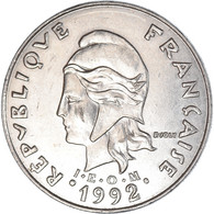Monnaie, Nouvelle-Calédonie, 20 Francs, 1992 - Neu-Kaledonien