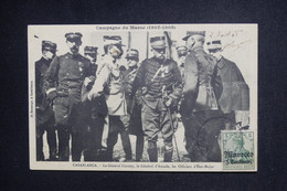 ALLEMAGNE / MAROC - Affranchissement Du Bureau Allemand De Casablanca Sur Carte Postale En 1908 Pour Paris - L 128112 - Kantoren In Marokko