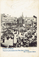 Souvenir De Binche  Vue De La Procession De La Fete Dieu 1903 - Binche