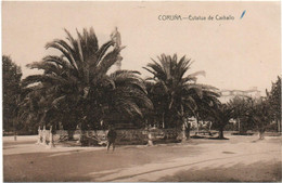 LA CORUNA - ESTATUA DE CARBALLO - La Coruña