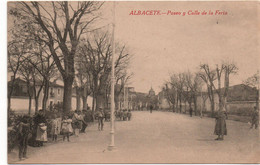 ALBACETE - PASEO Y CALLEE DE LA FERIA - Albacete