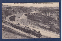 CPA [22] Côtes D'Armor > Saint-Brieuc Gare Train Station Chemin De Fer - Saint-Brieuc