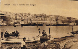 Malta - Vieu Of Valletta From Senglea - Malta