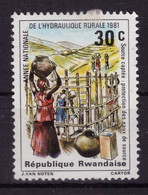 Rwanda 1981 - MNH ** - Agriculture - Eau - Michel Nr. 1153 (rwa108) - 1980-89: Nuevos