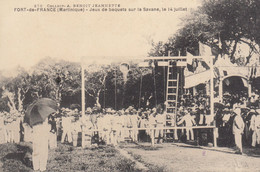 Fort De France  : Martinique : Jeux De Baquets Sur La Savane Le 14 Juillet     ///  Réf.  Aout   22 //  N° 21.535 - Fort De France
