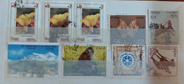NEPAL, Little Lot Of Used Stamps - Nepal