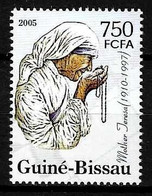 GUINEA-BISSAU - 2005 Premio Nobel Madre Teresa Nuovo** MNH - Mother Teresa
