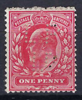 GRANDE BRETAGNE 1902-10: Le Y&T 107 Neuf(*) Perf. "L P Ld" - Unused Stamps