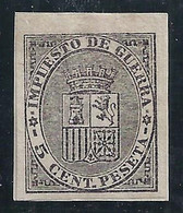 ESPAÑA 1873 - Edifil #141s - MLH * - Sin Dentar - Ongebruikt