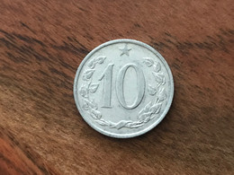 Münze Münzen Umlaufmünze Tschechoslowakei 10 Heller 1963 - Czechoslovakia