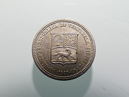 Venezuela 25 Centimos 1960 Silver - Venezuela