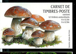 N° Prifix : Carnet N° 17 - Champignons     ( état: **)  à La Faciale - Booklets