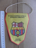 Pennant Lithuania Football Soccer Team Barcelona Spain FC - Sonstige & Ohne Zuordnung