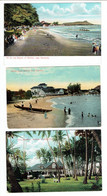 3 HAWAII POSTCARDS - WAIKIKI - Honolulu