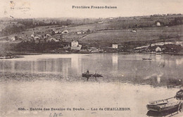 CPA - 25 - Lac De Chaillexon - Entrée Des Bassins Du Doubs - Barque - Other Municipalities