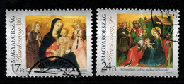 HUNGARY - 1996. Cpl. Set Christmas / Madonna And Infant Jesus / Adoration Of The Kings  USED!!!  (DH6)   Mi: 4420-4421. - Gebruikt