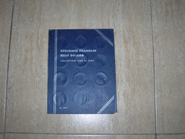 USA/ESTADOS UNIDOS. ALBUM CARTON MONEDAS 1/2 DOLAR FRANKLIN 1948-1963 (11347) - Other & Unclassified