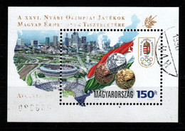 HUNGARY - 1996. S/S Summer Olympic Games, Atlanta  USED!!!  (DH6)   Mi: Bl.236. - Usati