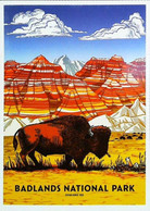 ► BADLANDS - NATIONAL PARK -  South Dakota  Bison - Sonstige & Ohne Zuordnung