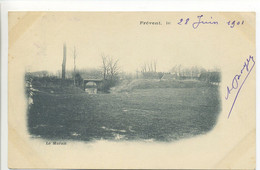 CPA Précurseur 62 Pas De Calais - FRÉVENT - Le Marais En 1901, Pont  - Vue Peu Commune - Saint Pol Sur Ternoise