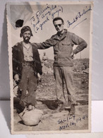 World War Allied American Military In Sicilia With Sicilian Farmer Nov, 16, 1943. APO 302 US Army New York - War 1939-45