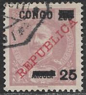 Portuguese Congo – 1910 King Carlos Overprinted REPUBLICA And CONGO - Congo Portuguesa