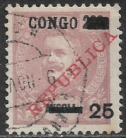 Portuguese Congo – 1910 King Carlos Overprinted REPUBLICA And CONGO - Congo Portuguesa
