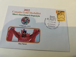 (2 G 43) China Beijing Winter Olympic Games 2022 - Canada Gold  - Men's Snowboard Slopstyle - Hiver 2022 : Pékin
