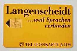 GERMANY Phone Card Telefonkarte Deutsche Telkom 1993 6DM 3000 Units Have Been Issued - Other & Unclassified