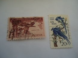 UNITED STATES  USED STAMPS BIRDS - Sin Clasificación