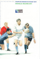 🏈(Faciale = 3.66 €) " COUPE DU MONDE DE RUGBY EN NLLE-ZELANDE" Sur Doc Officiel De 2011 4 Pages  N°YT F4576. DPO - Rugby