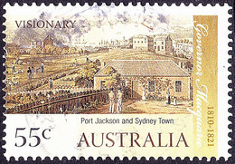 AUSTRALIA 2010 55c Multicoloured, Bicentenary Governor Lachlan Macquarie FU - Used Stamps
