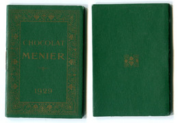 " CHOCOLAT-MENIER " : CARNET CALENDRIER 1929 - Petit Format : 1921-40