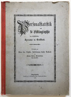 Personalstatistik Und Bibliographie Des Bischöflichen Lyceums In Eichstätt. Verfaßt Zu Feier Des 50jähr. Jubil - Mappamondo