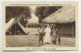 CONGO BELGE LEOPOLDVILLE FEMMES ATTEINTES DE LA MALADIE DU SOMMEIL - Kinshasa - Léopoldville