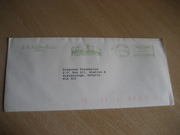 OTTAWA 1998 To Scarborough Perth House Of Commons Meter Mail Cancel Cover CANADA - Covers & Documents