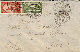 1926- Enveloppe Affr.40 C De CASABLANCA  Avec Faux DAGUIN " FAITES / VOS PAIEMENTS / PAR / CHEQUE POSTAL " - Cartas & Documentos