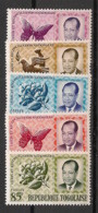 TOGO - 1964 - N°Yv. 419 à 423 - Président Grunitzky - Neuf Luxe ** / MNH / Postfrisch - Togo (1960-...)