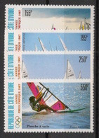 COTE D'IVOIRE - 1987 - Poste Aérienne PA N°Yv. 113 à 116 - Olympics / Seoul 88 - Neuf Luxe ** / MNH / Postfrisch - Ivory Coast (1960-...)