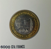 Guinea - 6000 Francs CFA (4 Africa) 2003 (Fantasy Coin) (#1350) - Guinea